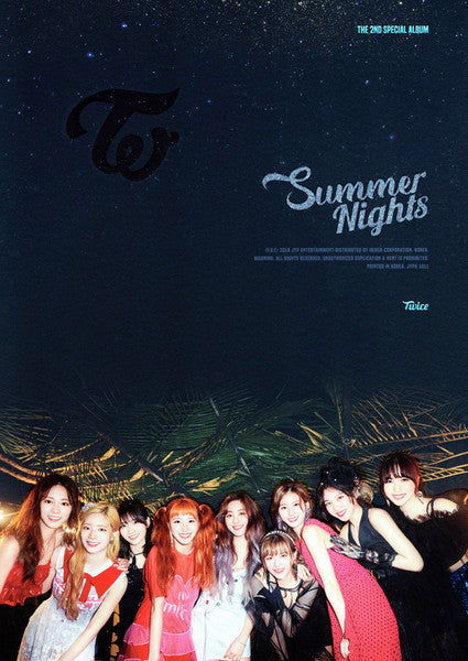 Twice - Summer Nights (2nd Special Album) (Ver C) (New CD) – Sonic