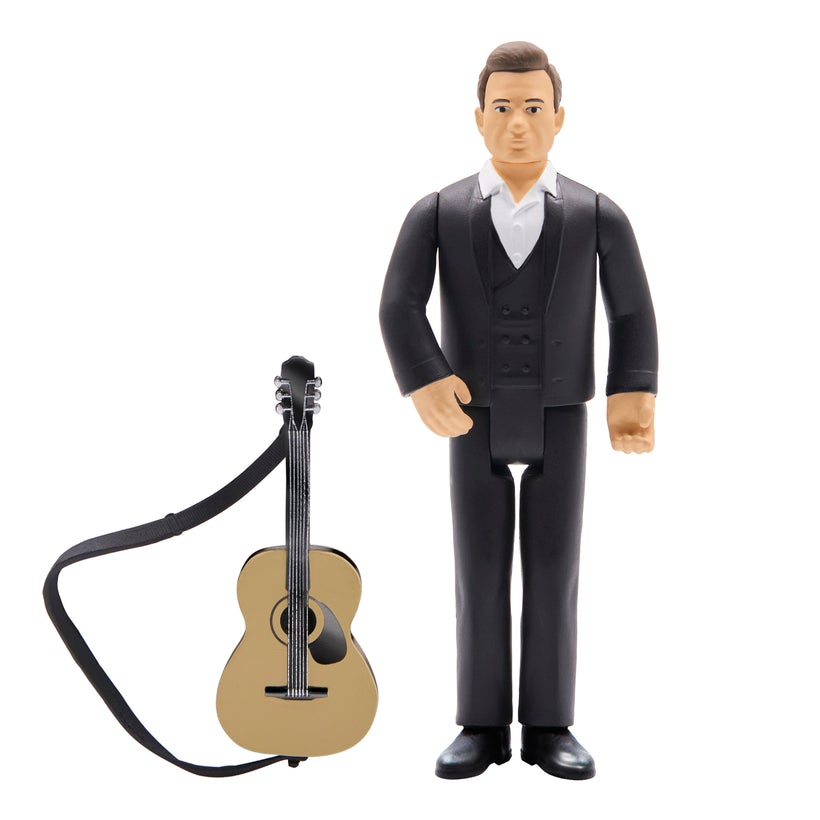 SUPER7 - Johnny Cash ReAction Figure - The Man In Black