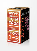 Frank Herbert's Dune Saga 3-Book Boxed Set: Dune, Dune Messiah, and Children of Dune (New Book)