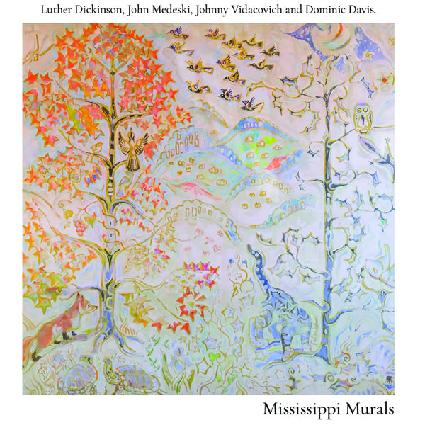 Luther Dickinson, John Medeski, Johnny Vidacovich and Dominic Davis - Mississipi Murals (New Vinyl)