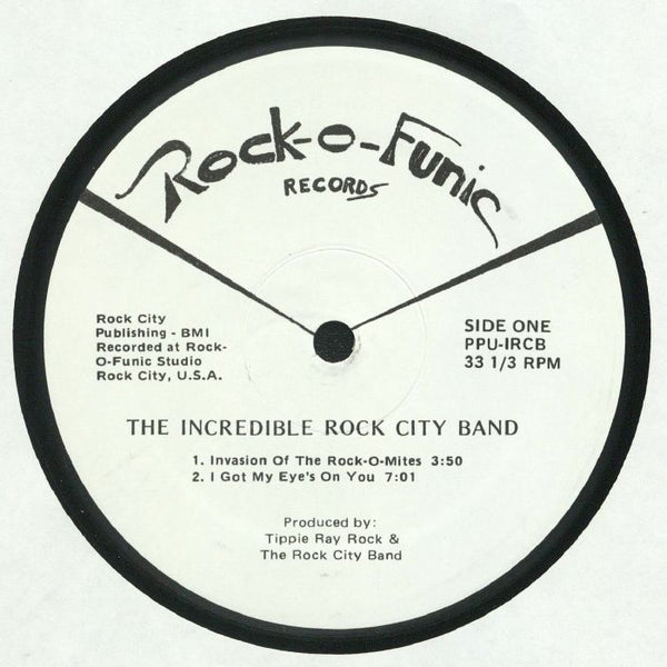 The Incredible Rock City Band - Invasion of the Rock o Mites (12" Single) (New Vinyl)