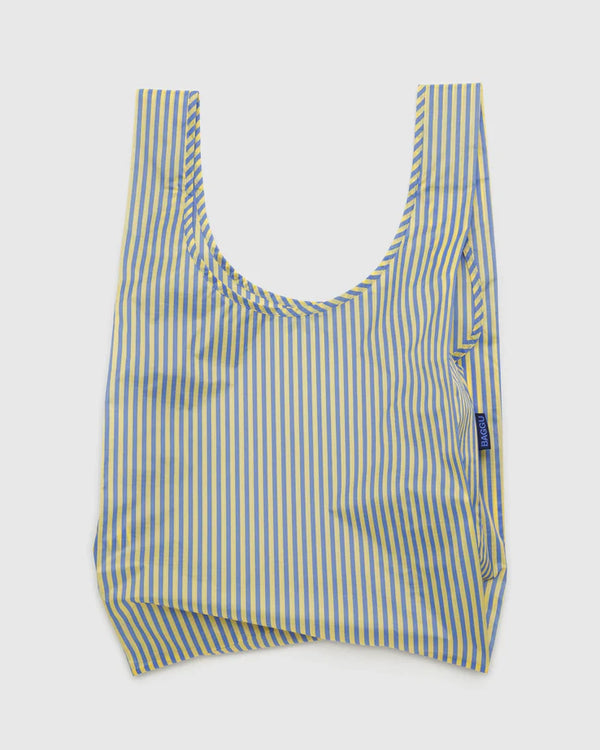 Blue Thin Stripe - Standard Baggu Reusable Bag