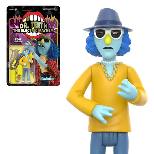 The Muppets - Electric Mayhem Band - Zoot - ReAction Figure