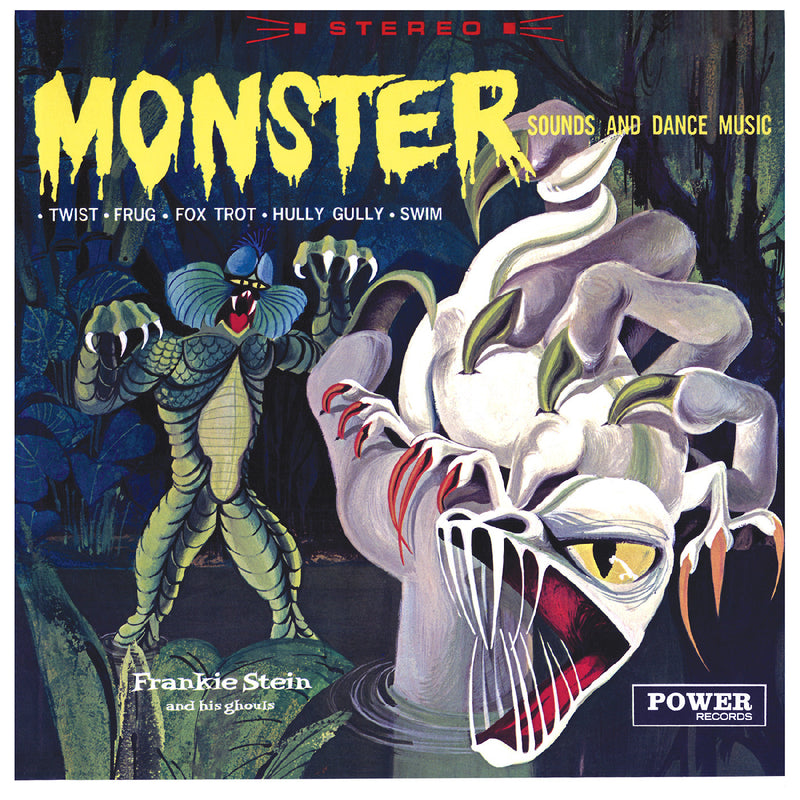 Frankie Stein and His Ghouls - Monster Sounds & Dance Music (Clear with Yellow Swirl) (New Vinyl)