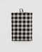 Baggu - Black & White Gingham Snap Wallet