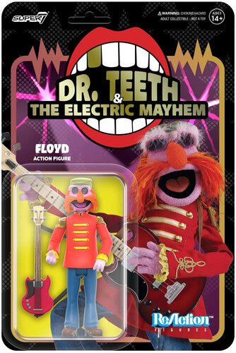 The Muppets - Electric Mayhem Band - Floyd - ReAction Figure