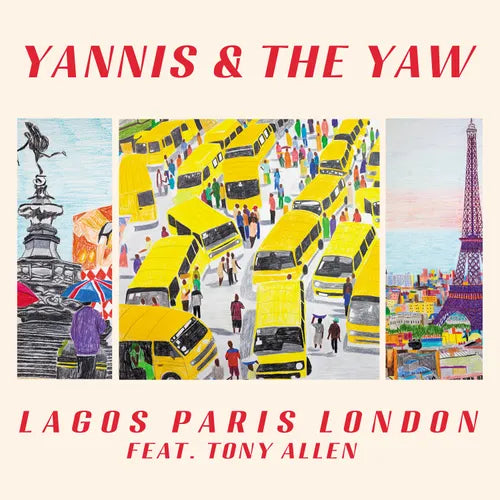 Yannis & The Yaw - Lagos Paris London (EP) (Red Vinyl) (New Vinyl)