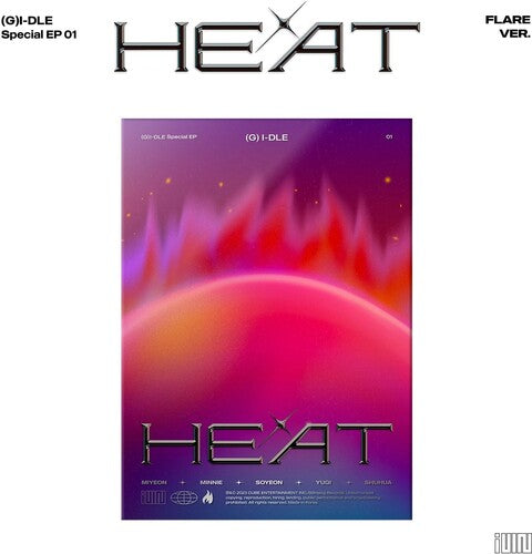 (G)I-DLE - Heat (Flare Version) (New CD)