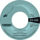 LaJohn and Sheela - Too Far Gone (Clear Blue Vinyl) (New Vinyl)