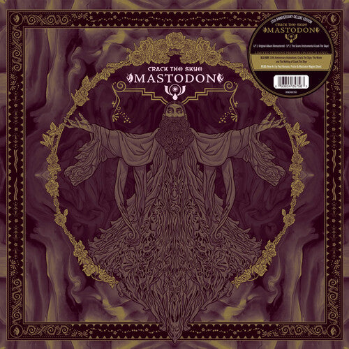 Mastodon - Crack the Skye (15th Anniv. 2LP Gold Vinyl w/ Bluray) (New Vinyl)