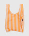 Tangerine Wide Stripe - Standard Baggu Reusable Bag