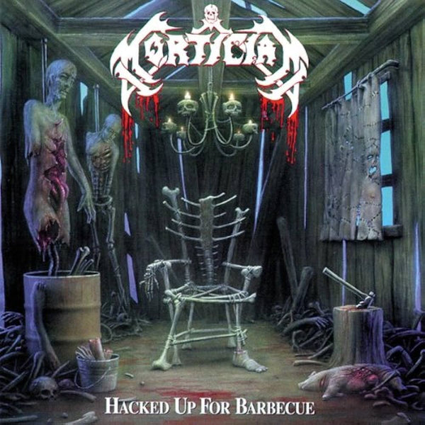 Mortician - Hacked Up For Barbecue (White Splatter Vinyl) (New Vinyl)