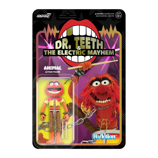 The Muppets - Electric Mayhem Band - Animal - ReAction Figure