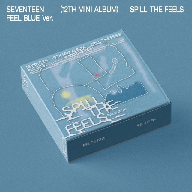 Seventeen - Spill The Feels (12th Mini Album) (Feel Blue Ver.) (New CD)