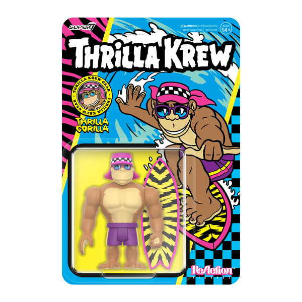 SUPER7 - Thrilla Krew - Thrilla Gorilla ReAction Figure