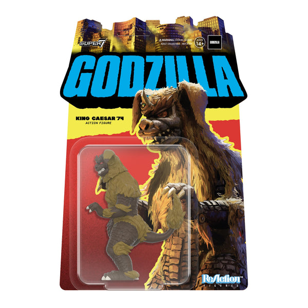 SUPER7 - Godzilla Toho ReAction Figure Wave 06 - King Caesar '74