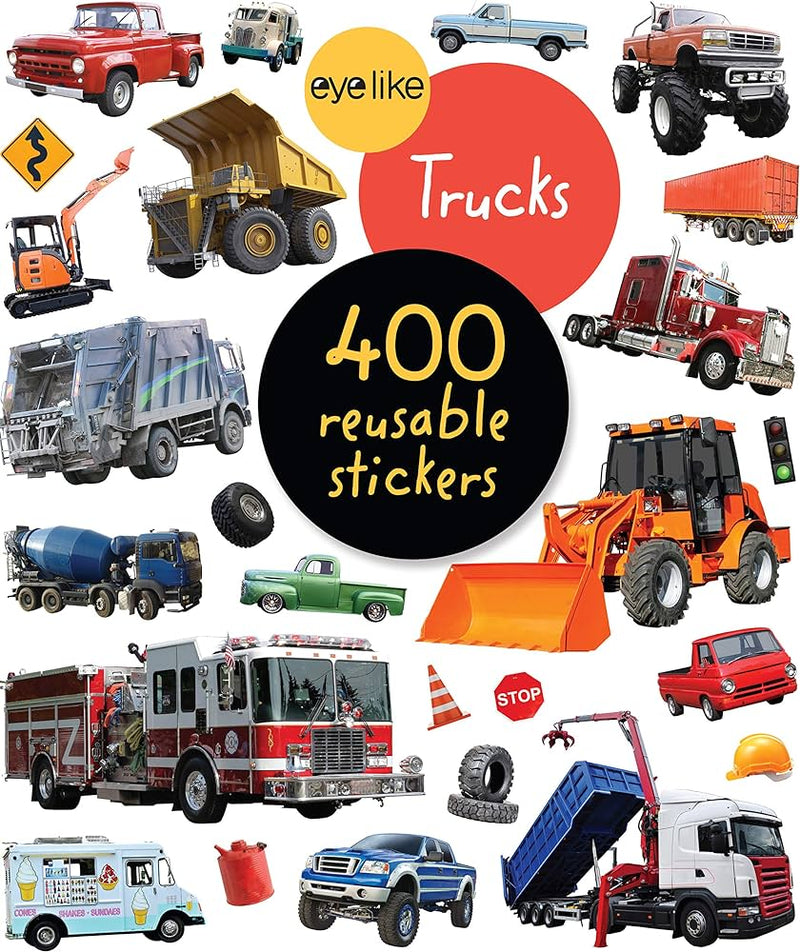 Eyelike Stickers: Trucks (New Book)