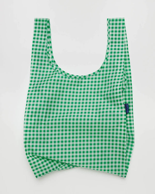 Baggu - Green Gingham Reusable Standard Bag