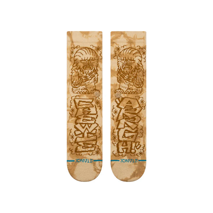 STANCE x Star Wars By DJ Javier "Chewie" Crew Socks