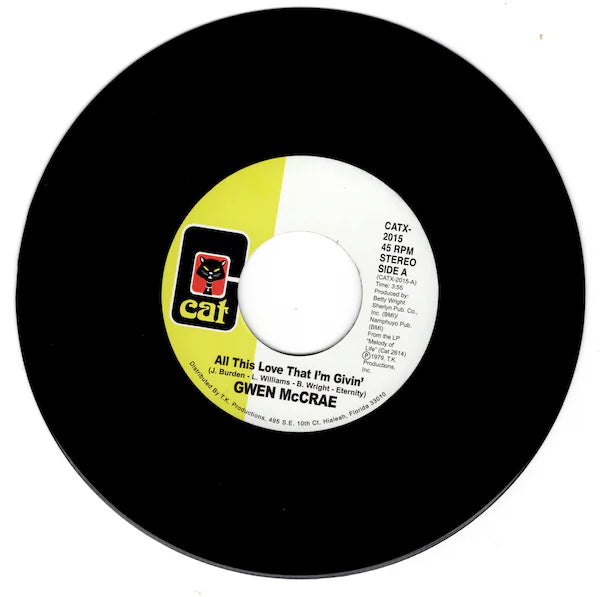 Gwen McCrae - All This Love That I'm Givin'/Maybe I'll Find Somebody New (7") (New Vinyl)