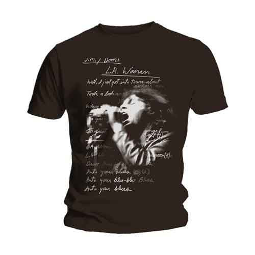 The Doors - L.A. Woman Lyrics T-Shirt