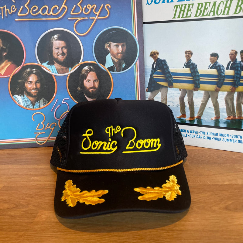 The Sonic Boom  - 'Love The Beach' - Limited Edition  - Trucker Hat