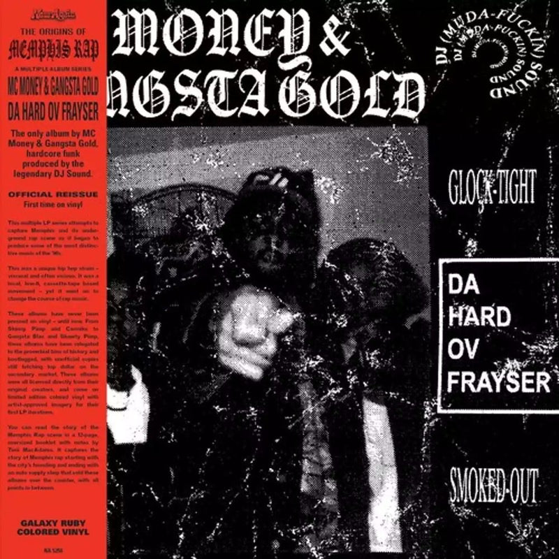 MC Money & Gangsta Gold - Da Hard Ov Frayser (Red Vinyl) (New Vinyl)