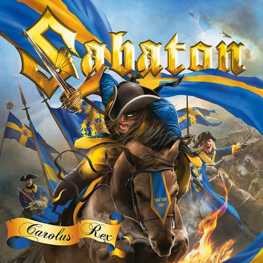 Sabaton - Carolus Rex (Blue/Yellow Sunburst Vinyl) (New Vinyl)