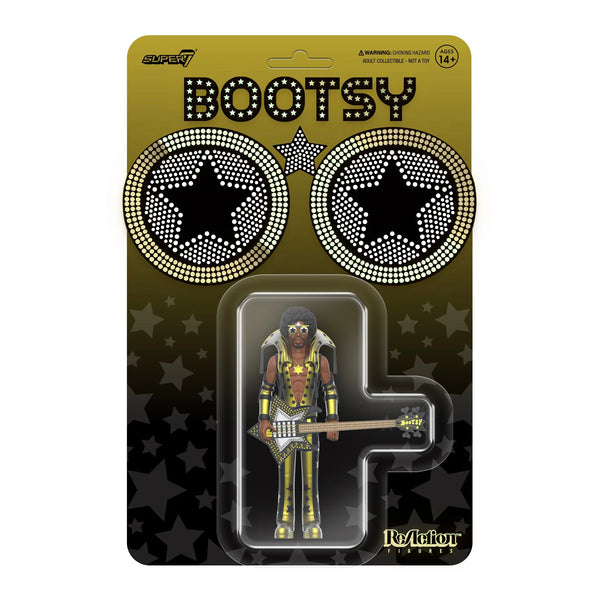 Bootsy Collins - Gold and Black - ReAction Figure