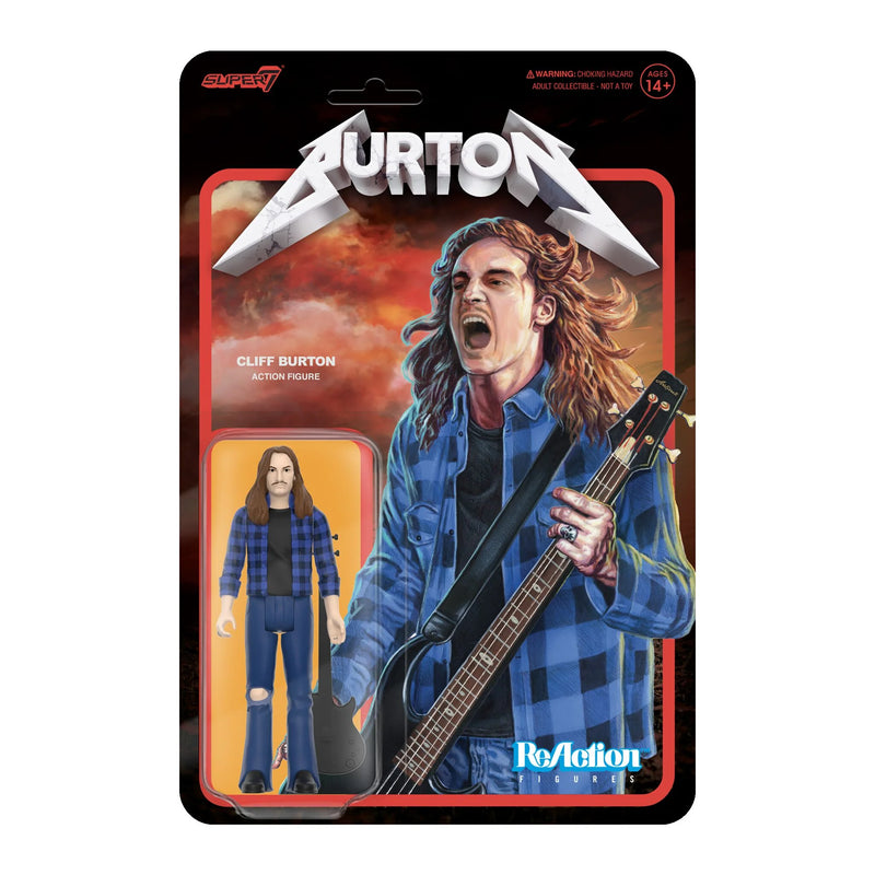 Super7 - Cliff Burton ReAction Figure