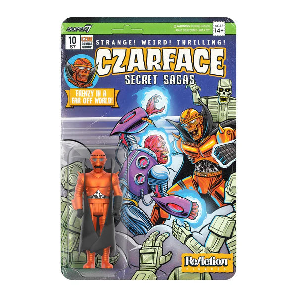 SUPER7 - Czarface ReAction Figures Wave 11 - Orange & Black