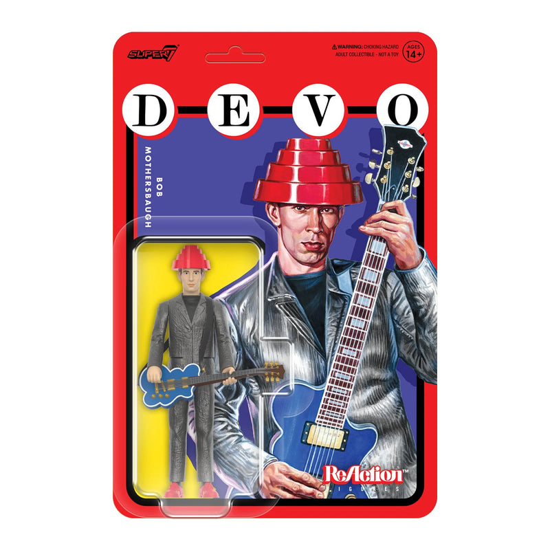 SUPER7 - Devo ReAction Figure - Bob Mothersbaugh (The Girl U Want)