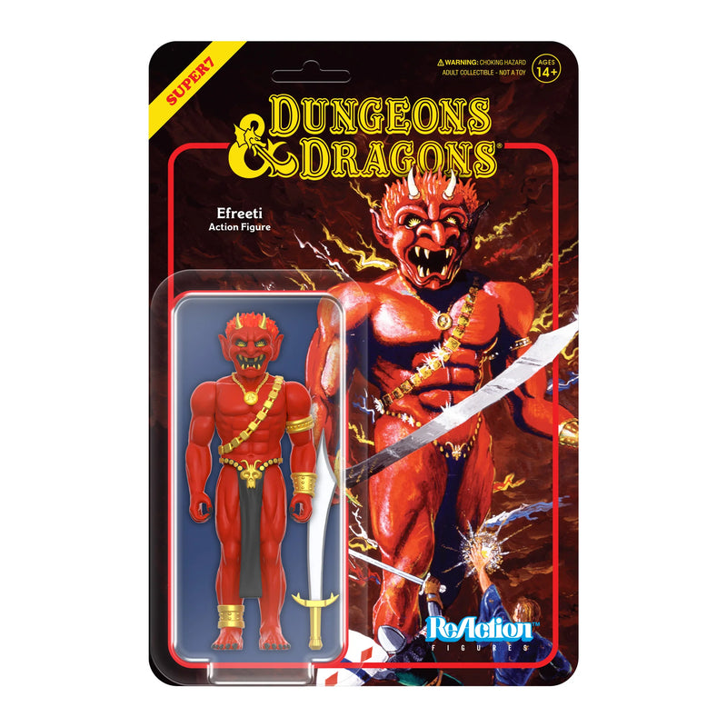 SUPER7 - Dungeons & Dragons ReAction Figures - Efreeti (Dungeon Master's Guide)