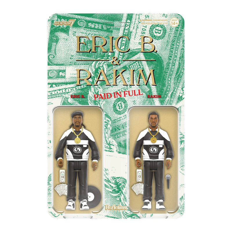 SUPER7 - Eric B. & Rakim ReAction Figures - Paid In Full 2-Pack