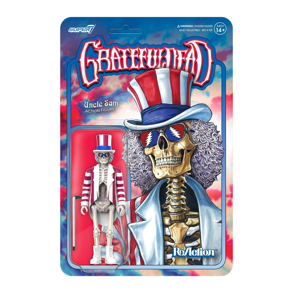 SUPER7 - Grateful Dead ReAction Figure - Uncle Sam