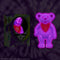 SUPER7 - Grateful Dead ReAction Figure - Glow in the Dark Dancing Bears