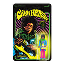 Super7 - Jimi Hendrix Blacklight (Are You Experienced) ReAction Figure