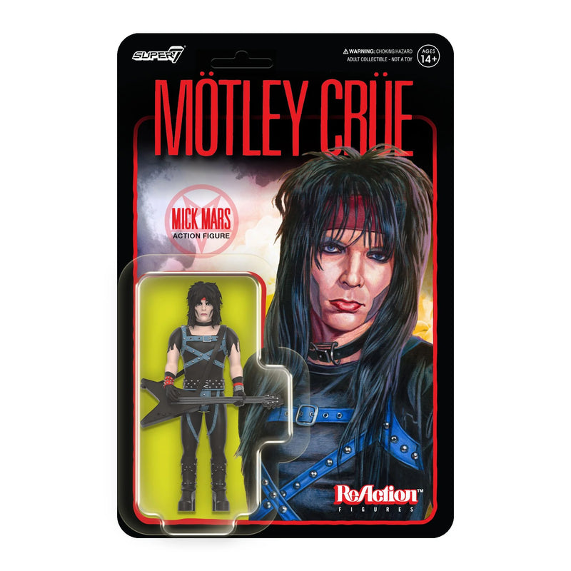 Super7 - Mick Mars (MOTLEY CRUE) ReAction Figure