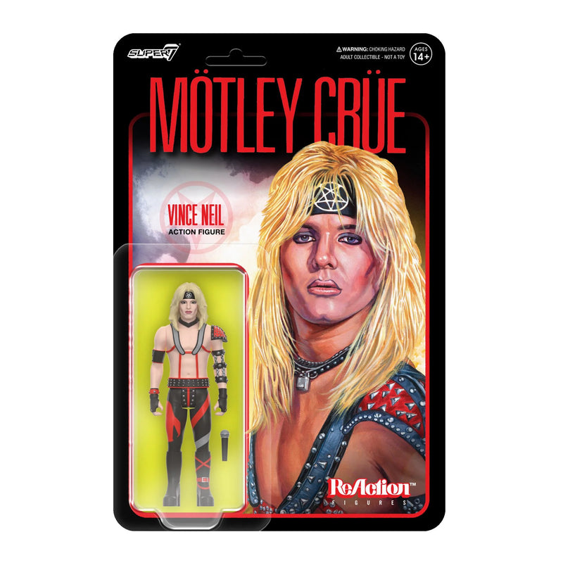 Super7 - Vince Neil (MOTLEY CRUE) ReAction Figure