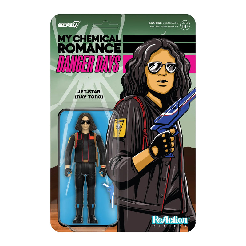 SUPER7 - My Chemical Romance 'Danger Days' ReAction Figure - Jet-Star (Ray Toro)