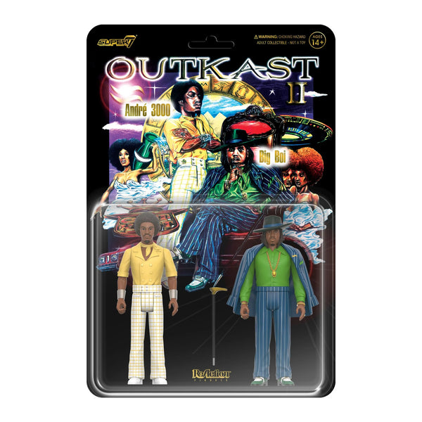 SUPER7 - OutKast ReAction Figures Wave 02 (Aquemini)