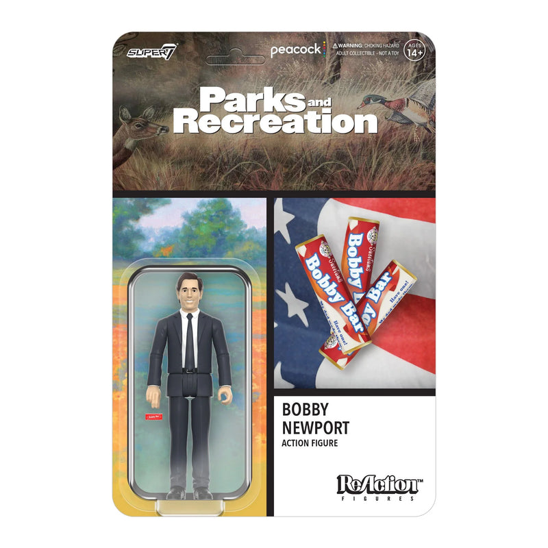 SUPER7 - Parks and Recreation ReAction Figure - Bobby Newport