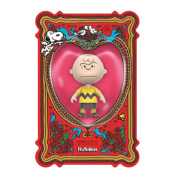 SUPER7 - Peanuts ReAction Figure - I Hate Valentine's Day Charlie Brown