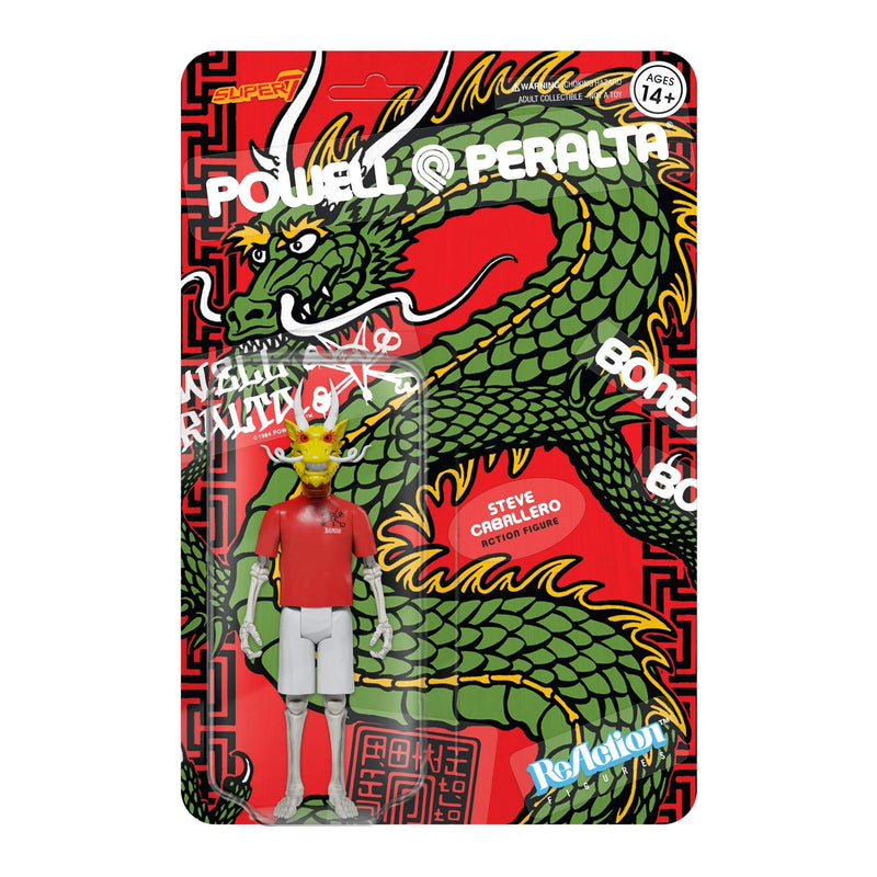 SUPER7 - Powell & Peralta ReAction Figure Wave 1 - Steve Caballero