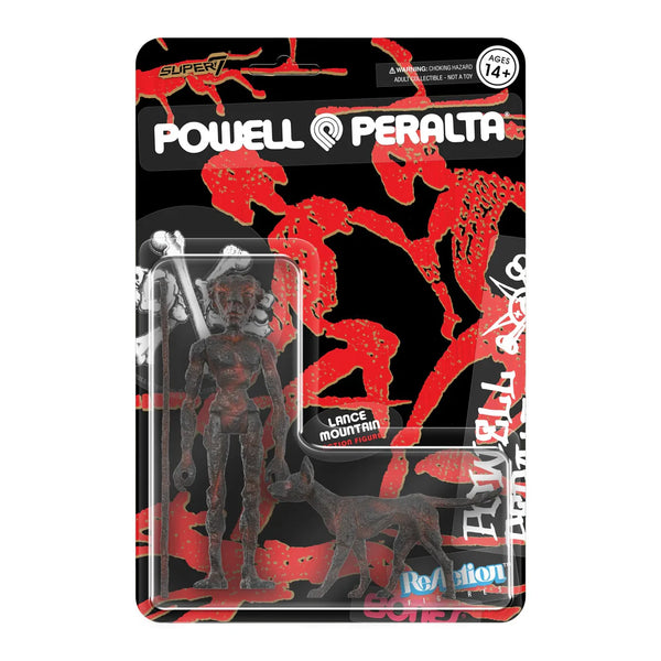 SUPER7 - Powell & Peralta ReAction Figure Wave 3 Lance Mountain (Lava Rock)