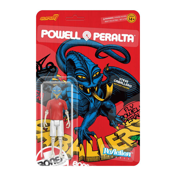 SUPER7 - Powell & Peralta ReAction Figure Wave 1 - Steve Caballero