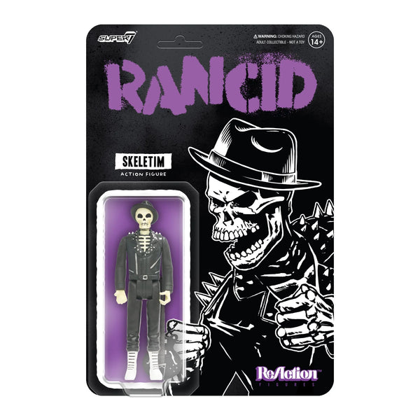 SUPER7 - Rancid ReAction Figure Wave 5 - Skeletim (Time Bomb)