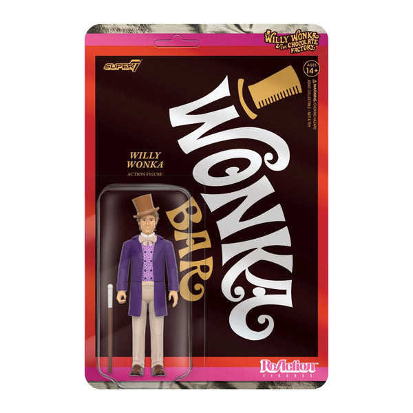 SUPER7 - Willy Wonka & The Chocolate Factory ReAction Figure - Willy Wonka
