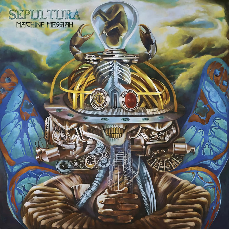 Sepultura - Machine Messiah (Red Black Marbled Vinyl) (New Vinyl)