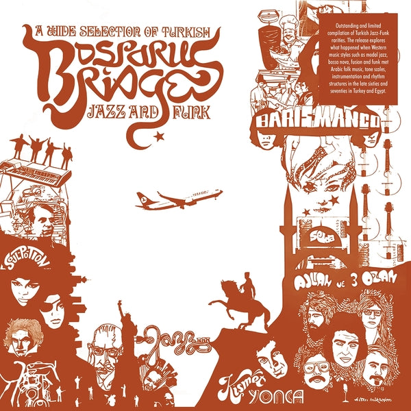 Various Artists - Bosporus Bridges: A Wide Selection Of Turkish Jazz And Funk 1968-1978 (New Vinyl)